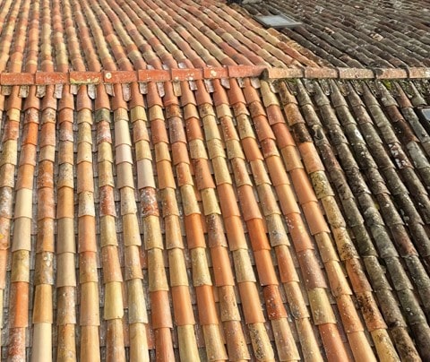 nettoyage de tuiles canales